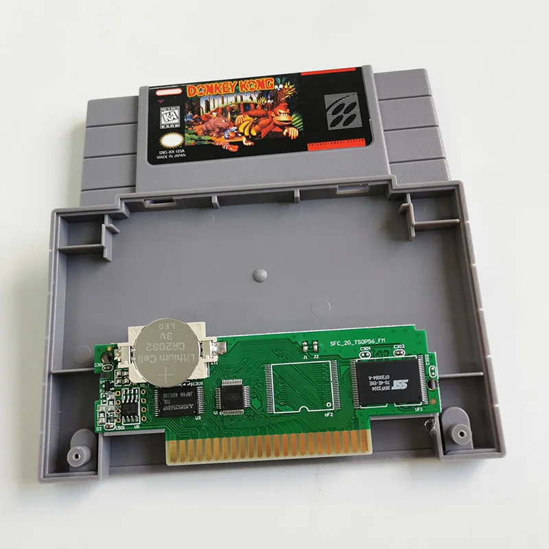 Donkey Kong Country SNES For Super Nintendo Entertainment System - 16 Bit US Version Game Cartridge