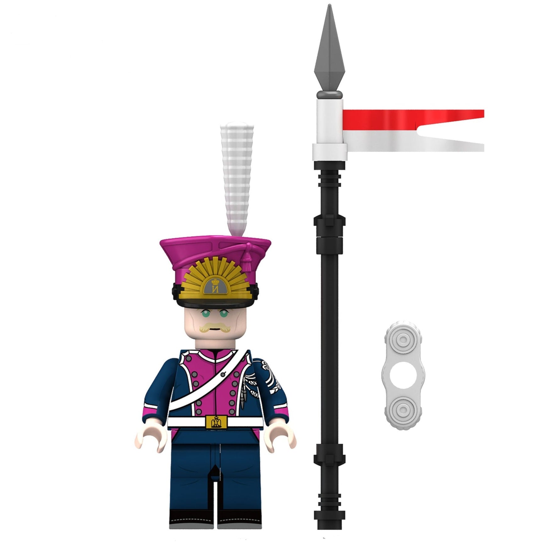 Polish Squadron Regiment Lancer Soldier Minifigure Minifigure Bricks monstertoys
