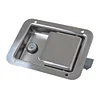 Stainless Steel Paddle Latch with Keys for Trailer Tool Box Door Lock (1pc)