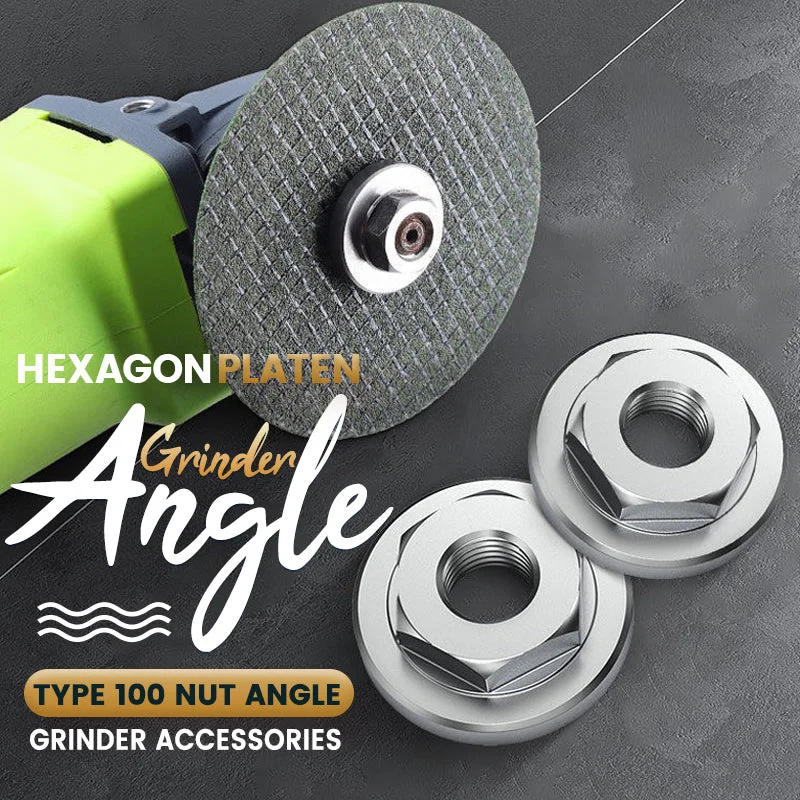 Hexagon Platen Angle Grinder Type 100 Nut Angle Grinder Accessories（BUY 1 GET 1 FREE）