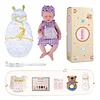 16'' Realistic Silicone Sleeping Baby Little Infant Girl Haroina Physical and Mental Accompaniment - RBBI-Myrebornbabydoll&reg; Myrebornbabydoll&reg;