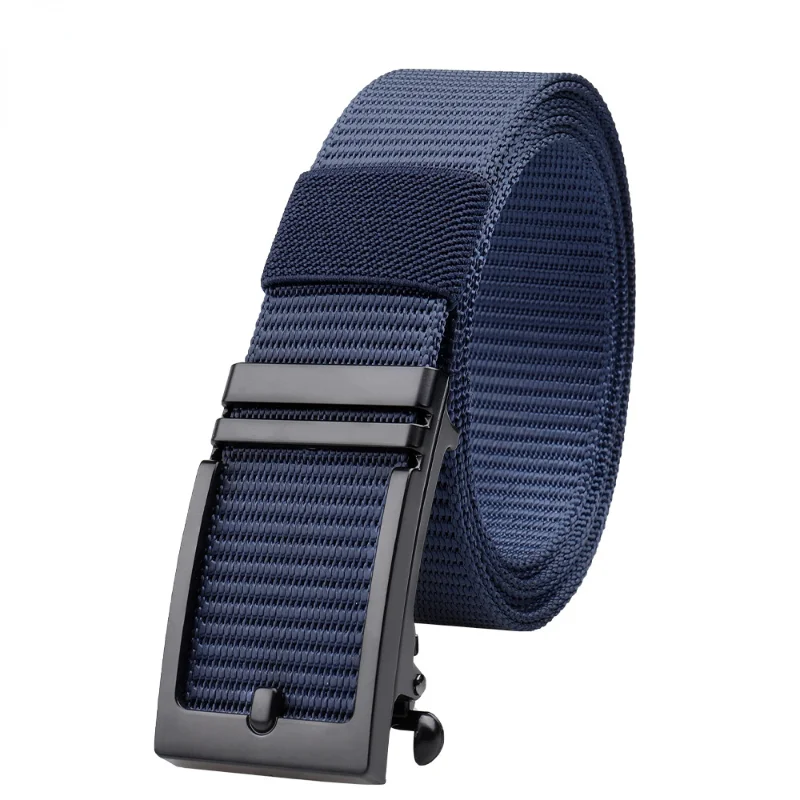 Men's Fashion Automatic Buckle Nylon Belt
