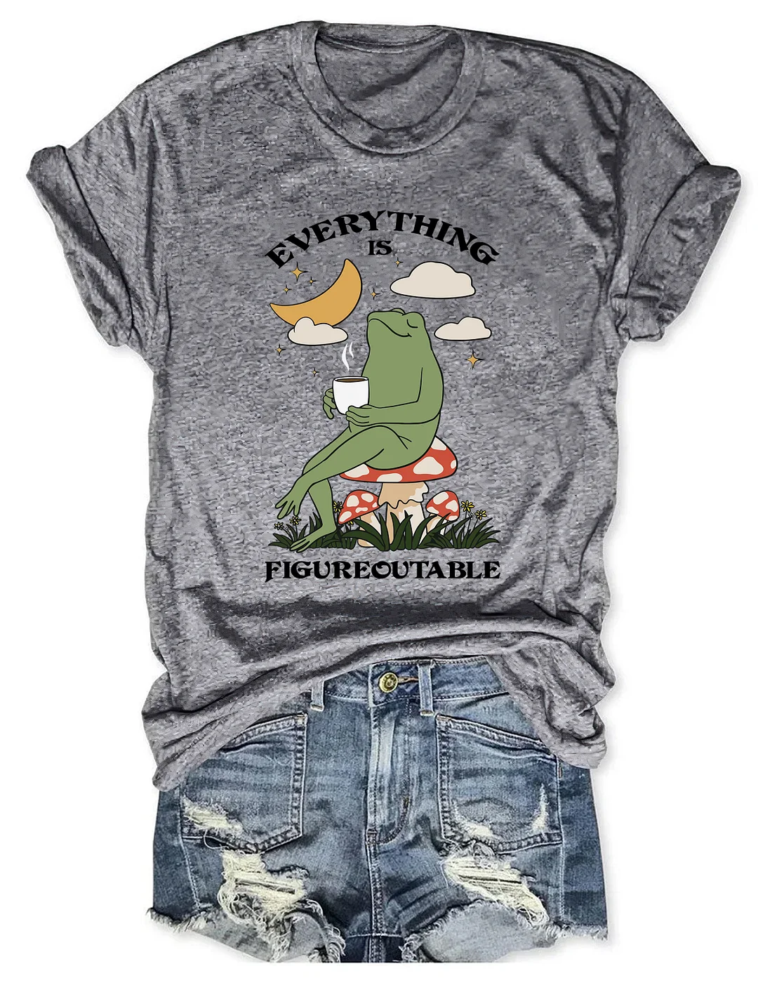 Everything is Figureoutable Motivation T-shirt