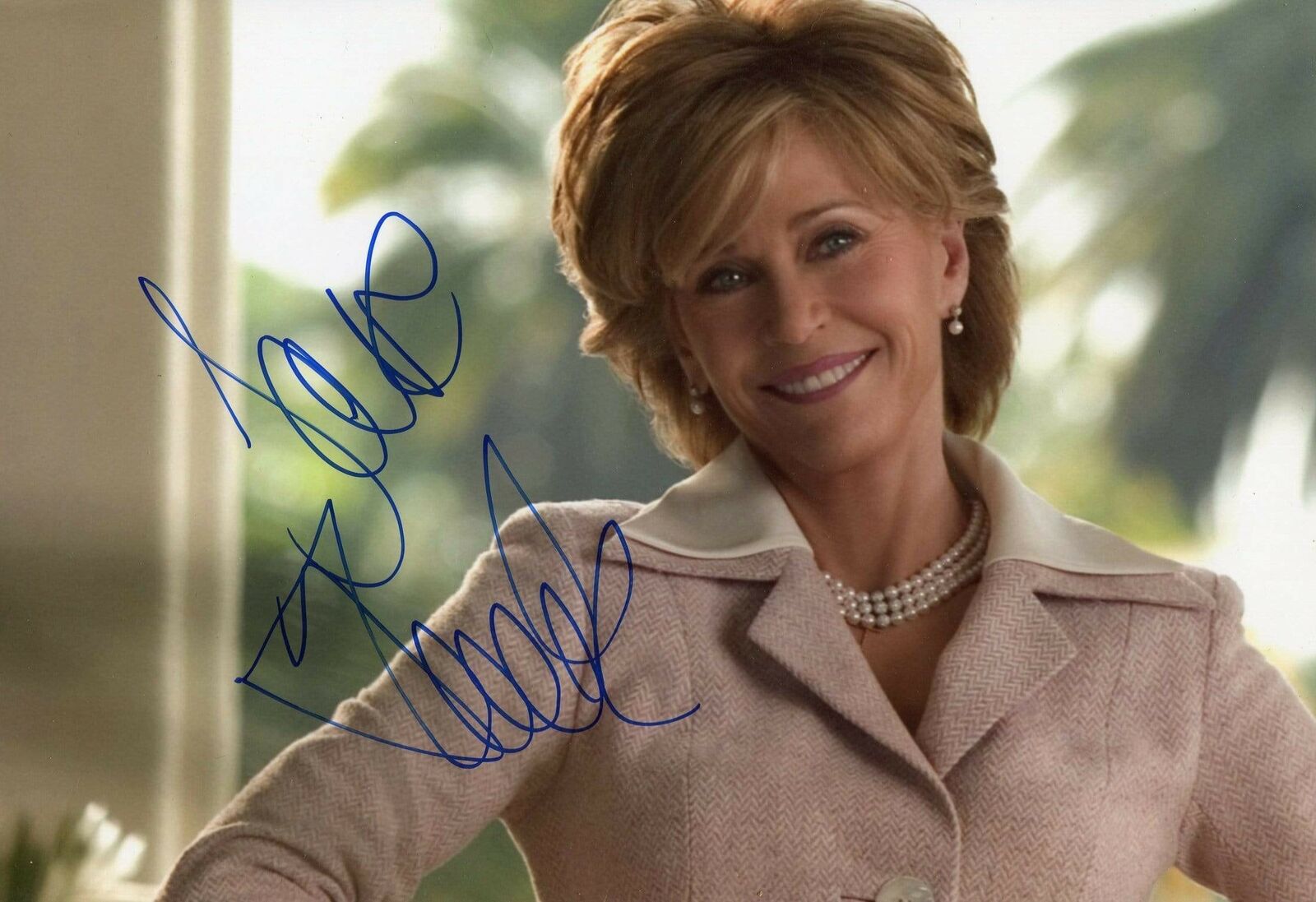 ACTRESS & MODEL Jane Fonda ACADEMY AWARD autograph, signed Photo Poster painting