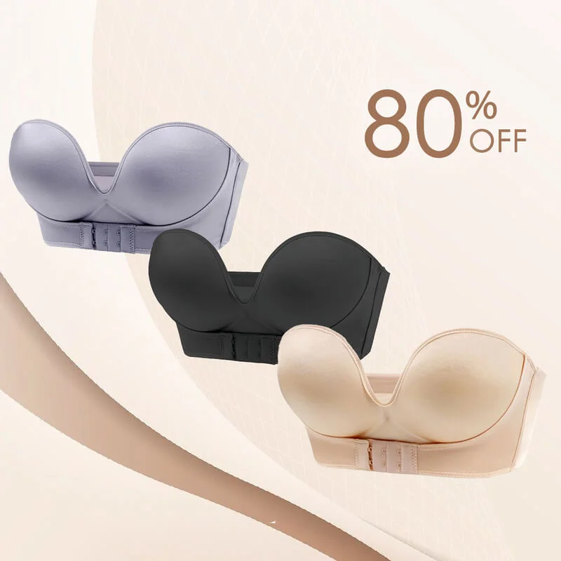 🔥Last Day 70% OFF🔥-Invisible strapless non-slip sexy no steel ring tube top