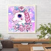 Diamond Painting-DIY Full Round Drill Unicorn（30*30CM)