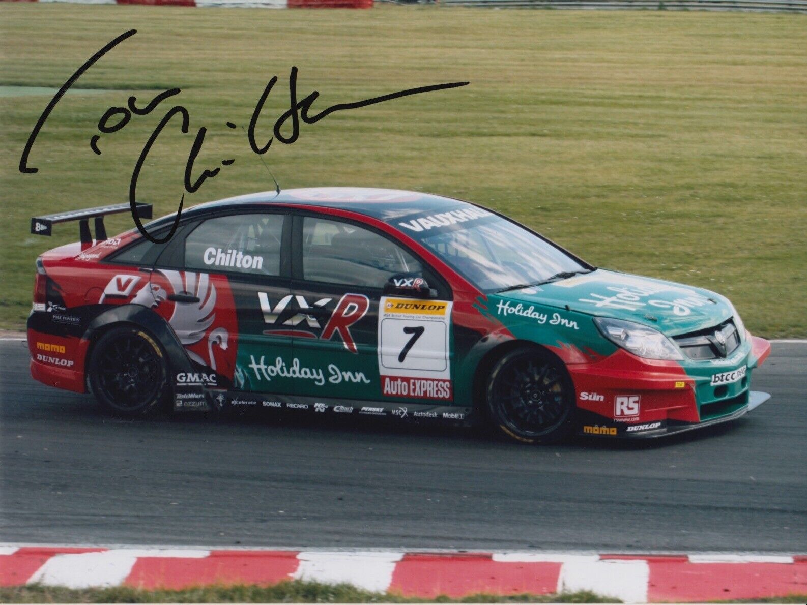 Tom Chilton Hand Signed 8x6 Photo Poster painting - Touring Cars Autograph 1.