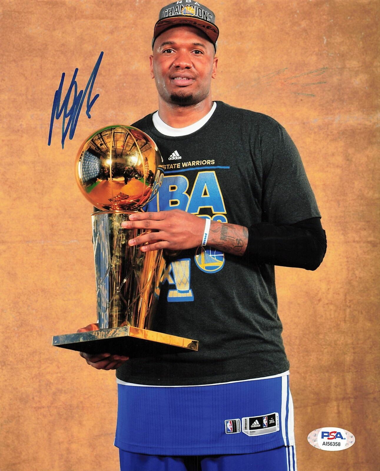 Marreese Speights signed 8x10 Photo Poster painting PSA/DNA Golden State Warriors Autographed