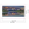 (Big Size)Snow Mountain River-Full Square Diamond Painting 80*40CM