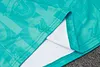 Joyfball 2024/2025 Liverpool Half-Pull Training Suit Lake Blue Jersey 1:1 Thai Quality Set