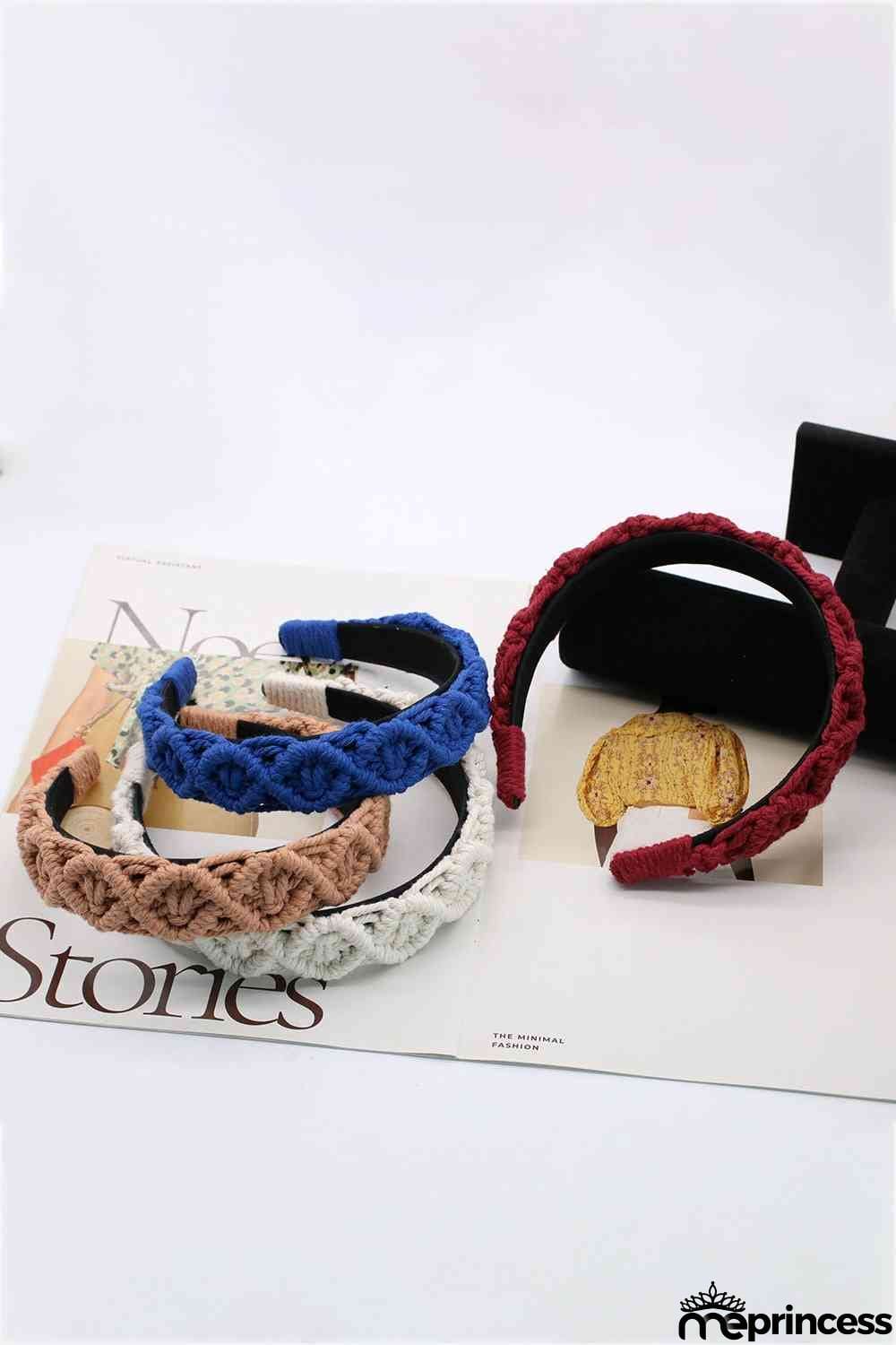 Can't Stop Your Shine Macrame Headband