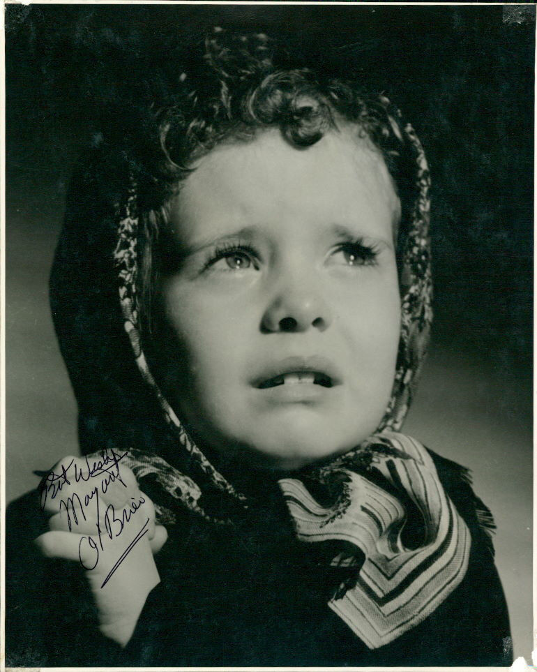 Maragert O'Brien (Vintage) signed Photo Poster painting COA