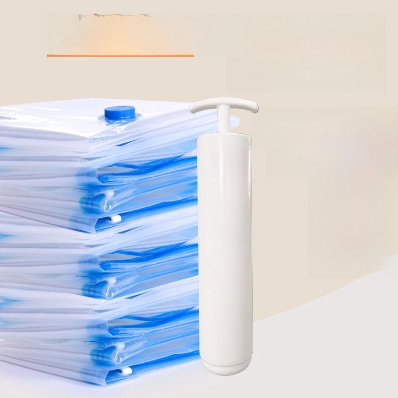 Thickened Vacuum Compression Bag Transparent Large Suction Quilt Vacuum Bag Storage Bag Household Clothes Finishing Bag