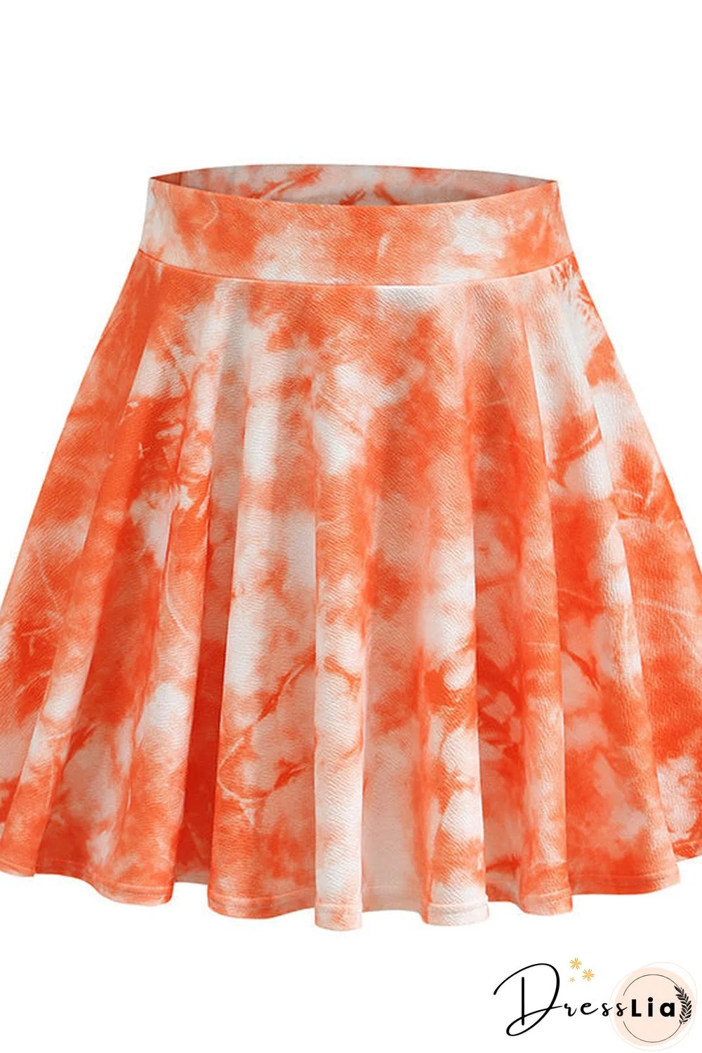 Chic Short Mini Print Skirt