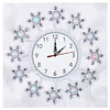 DIY Diamond Painting White Flower Wall Clock Craft Art Decor