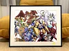 Holy Angemon & Angewomon & WarGreymon & Metal Garurumon Decorative Painting - Digimon - Xingkong Studio