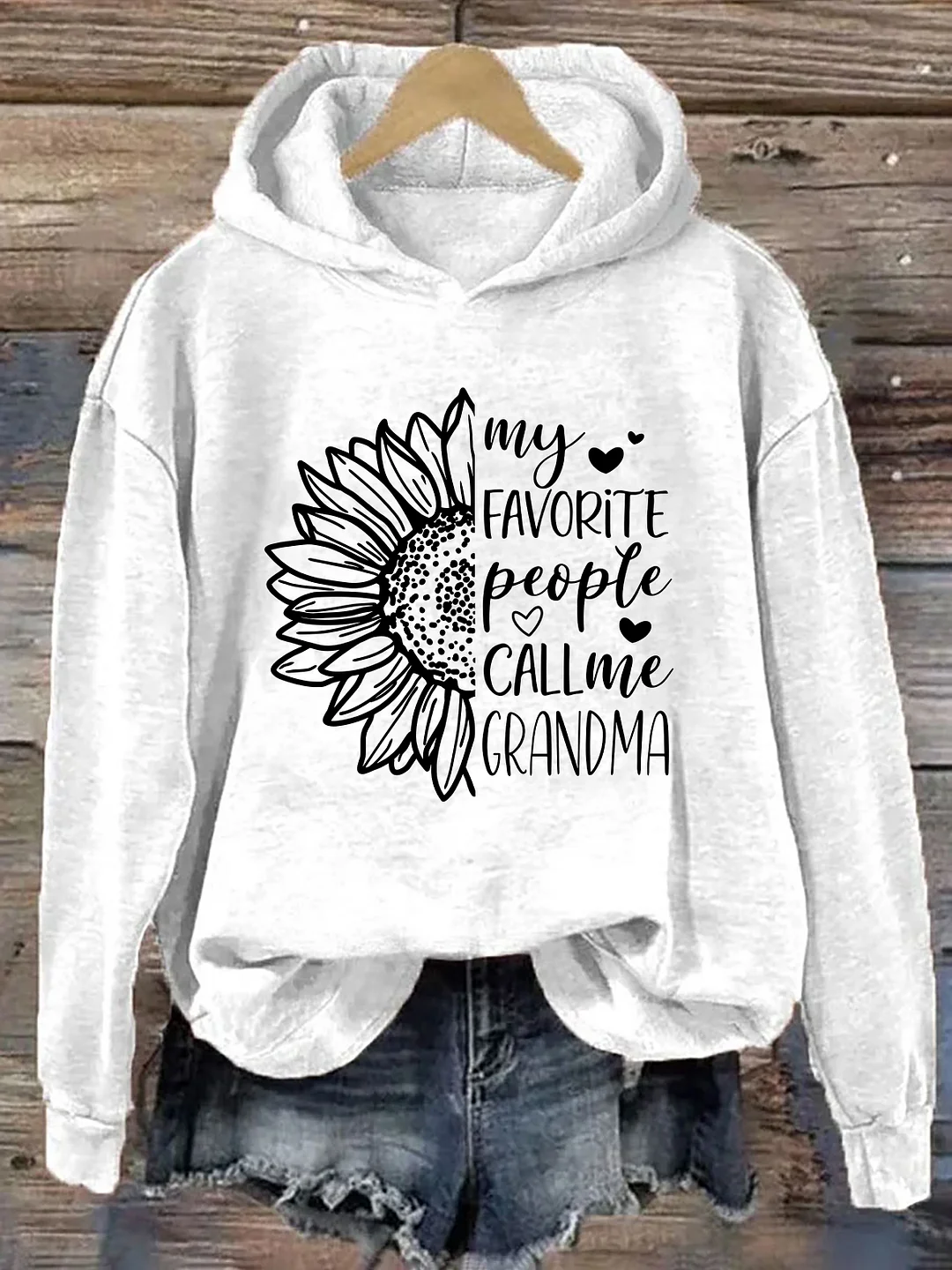 My Favorite People Call Me Grandma Hoodie