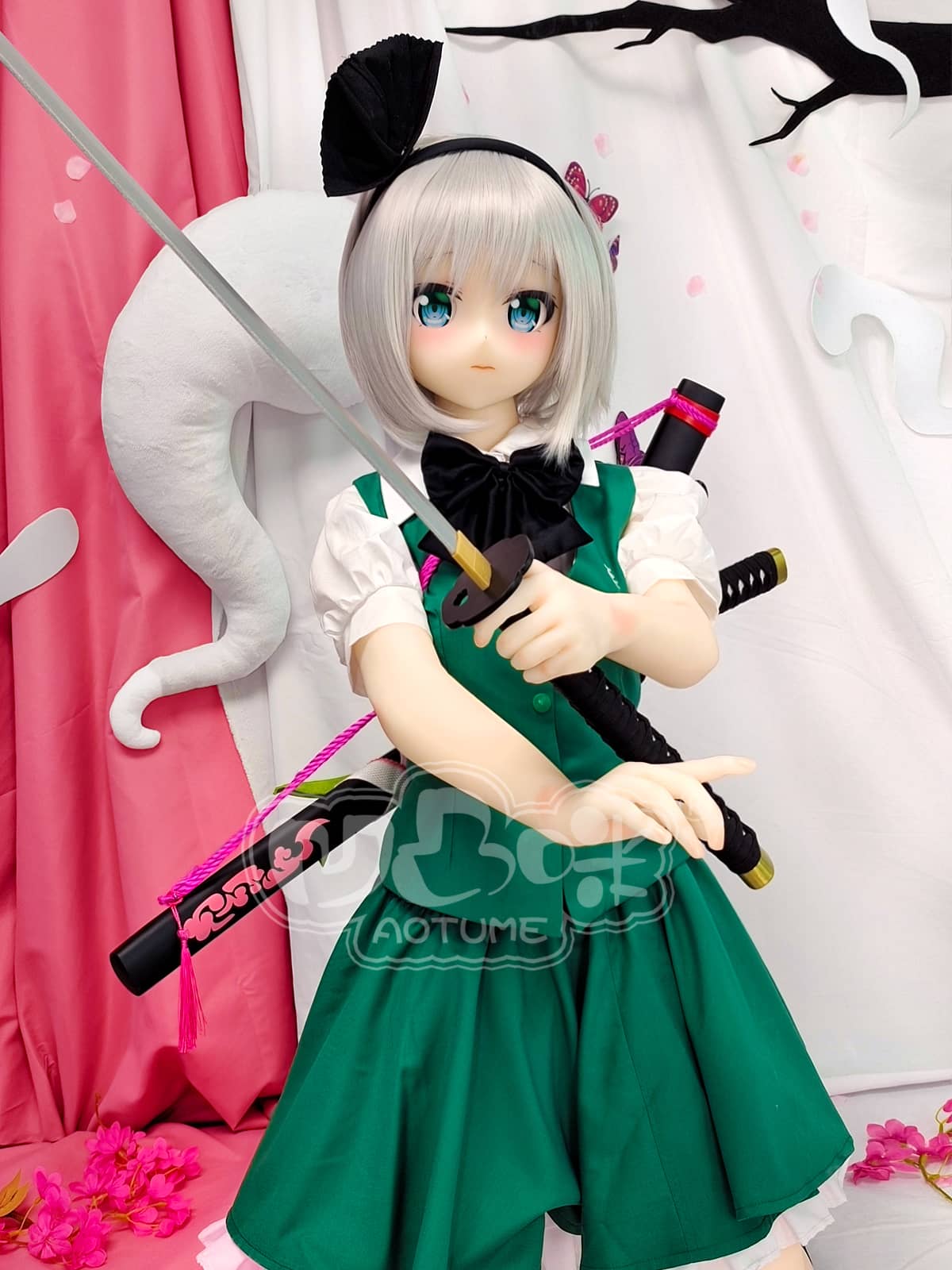 Aotume Mini  Doll 145cm (4.76') Plumb TPE  Small Breasts - Youmu Cosplay (NO.241) Aotume Littlelovedoll