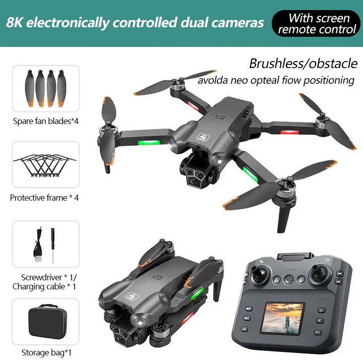 Drone new Mini4 drone aerial photography HD with screen remote control aircraft four-axis