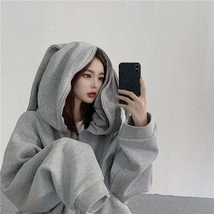 bunny jacket with ears