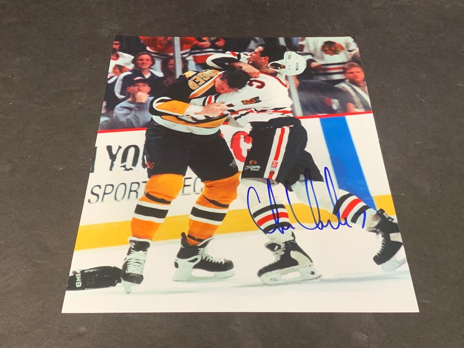 Chris Chelios Chicago Blackhawks Autographed Signed 8x10