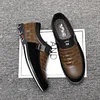 Gioiacombo&trade; Nuove scarpe casual in pelle da uomo in stile britannico