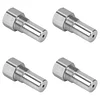 4pcs - M18X1.5 Car CEL Fix Check Engine Light Eliminator Adapter Oxygen Sensor Spacer