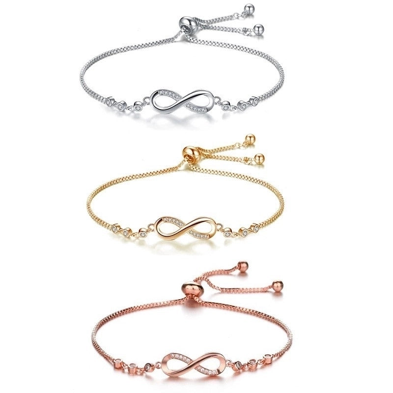 925 Sterling Silver Bracelets Minimalist