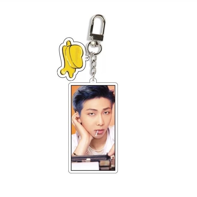 BTS Butter Photo Acrylic Keychain