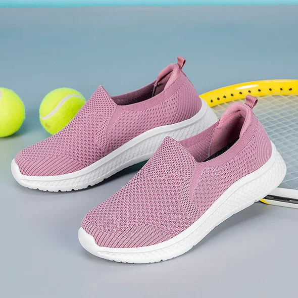 Soft Sole Breathable Mesh Walking Shoes