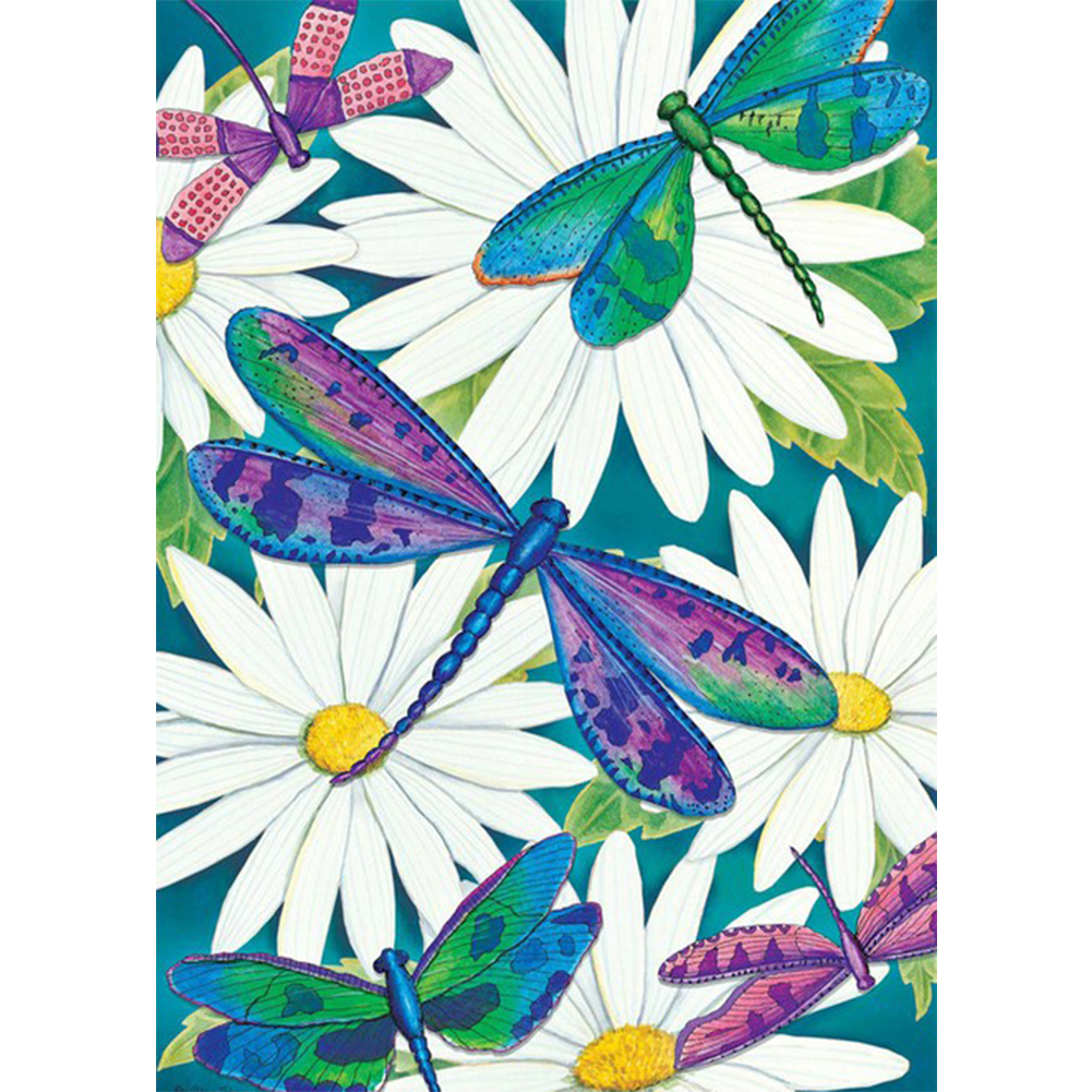 

Dragonfly - Round Drill Diamond Painting - 30*40CM, 501 Original