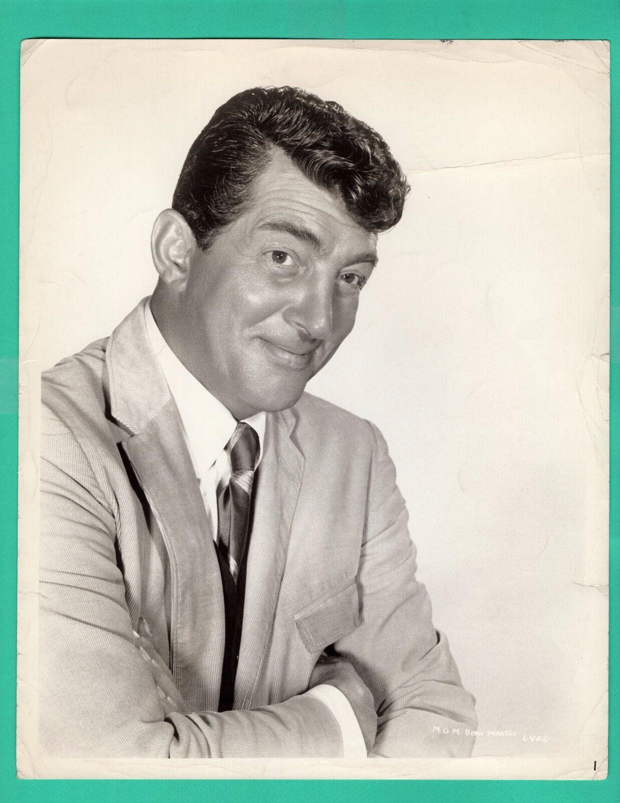 DEAN MARTIN Actor Movie Star Singer 1960's Promo Vintage Photo Poster painting 8x10