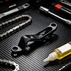 Post Mount to Flat Mount Brake Adapter 140mm / 160mm Bike Disc Brake Adapter PM to FM Caliper Bicycle Rotor Adaptor Aluminum Alloy Bike Accessories