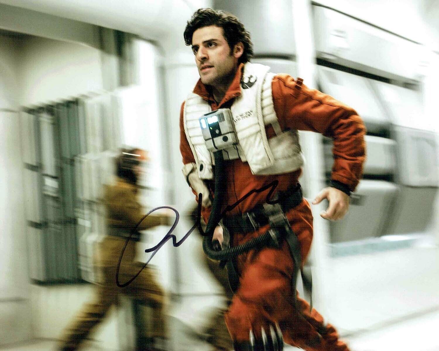 Oscar ISAAC Signed Autograph 10x8 Photo Poster painting AFTAL COA Star Wars Poe Dameron