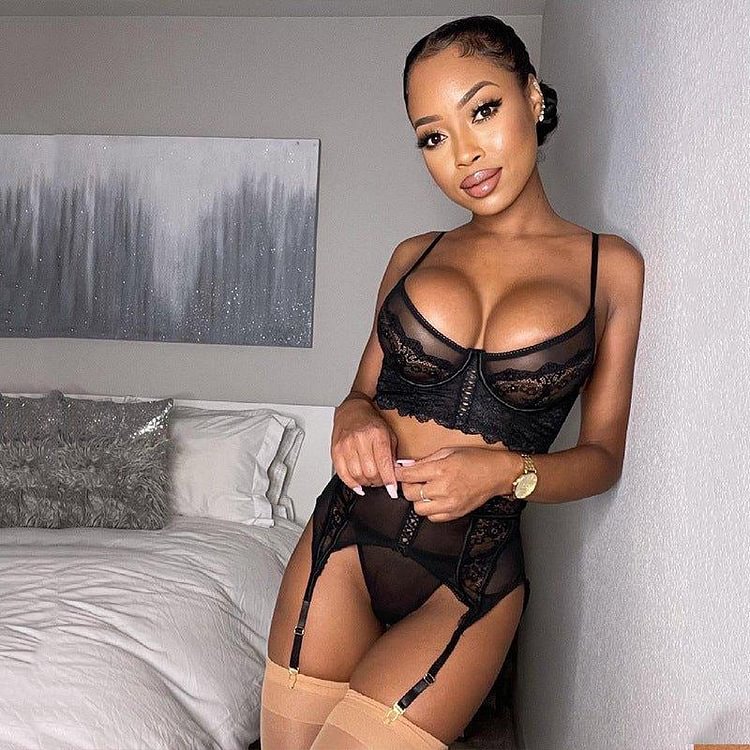 3-Piece Lace Bra Set