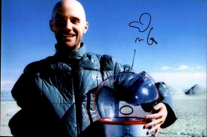 Moby authentic signed EDM DJ 10x15 Photo Poster painting W/Cert Autographed EDC Dub step B13