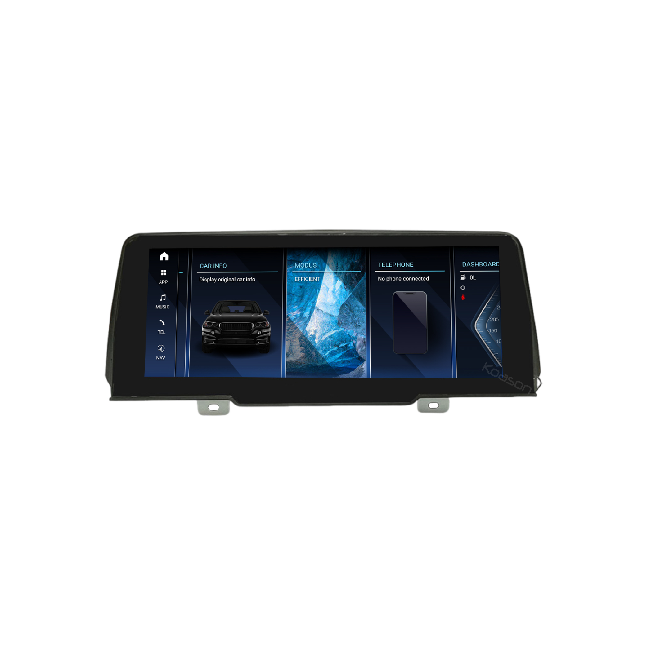 KOASON Android Screen Upgrade Apple CarPlay Android Auto GPS Navigation Car Multimedia Player for BMW X3 G01 X4 G02 EVO 2017-2018