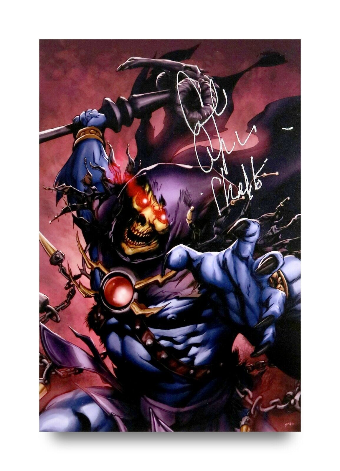 Alan Oppenheimer Signed 6x4 Photo Poster painting Skeletor He-Man Autograph Memorabilia + COA