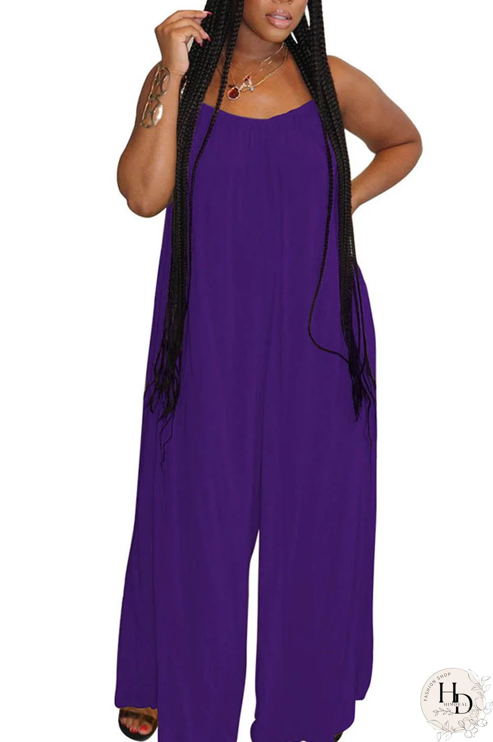 Red Fashion Sexy Solid Slip Jumpsuits