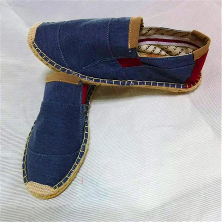 Fisherman Linen slip-on Flat Heel Men's Shoes