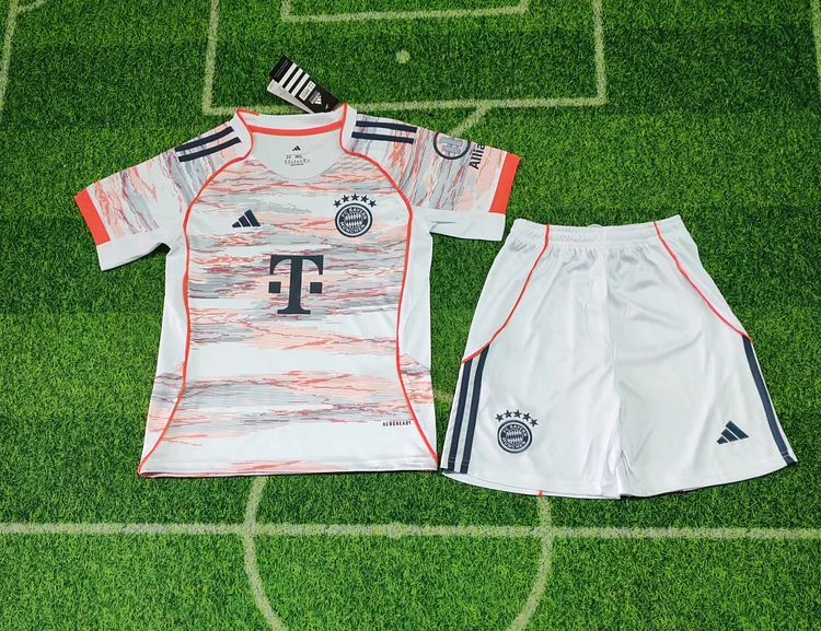 2025/26 Bayern Away - Kids Kit