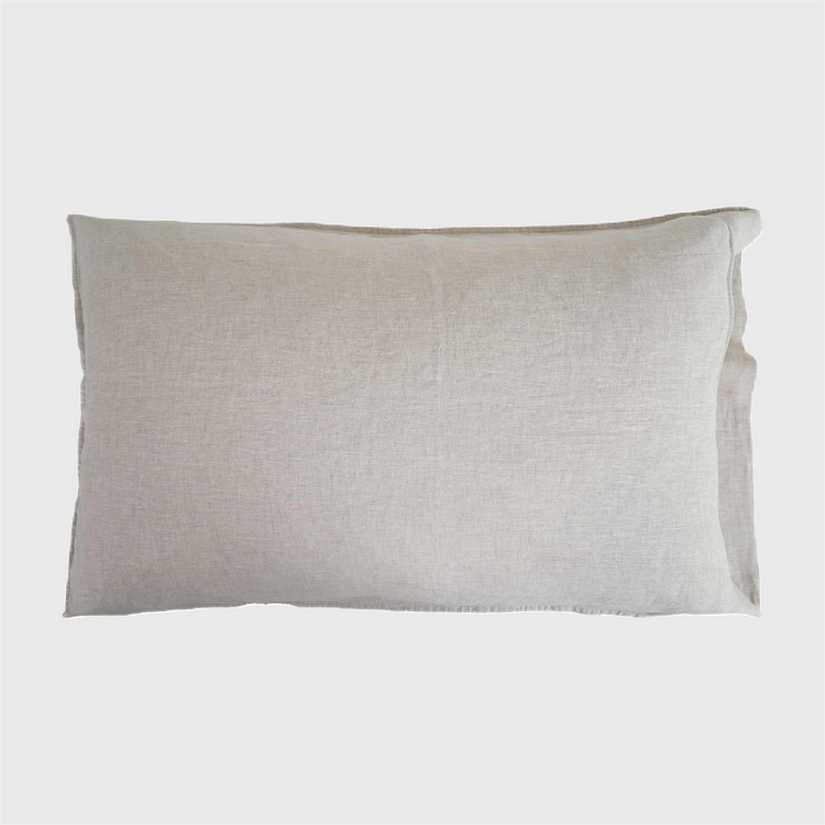 Natural French Linen Pillowcases Linen Time