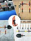4 Pcs Shovel Mount Quick Release Metal Rubber Clamps for Roof Rack