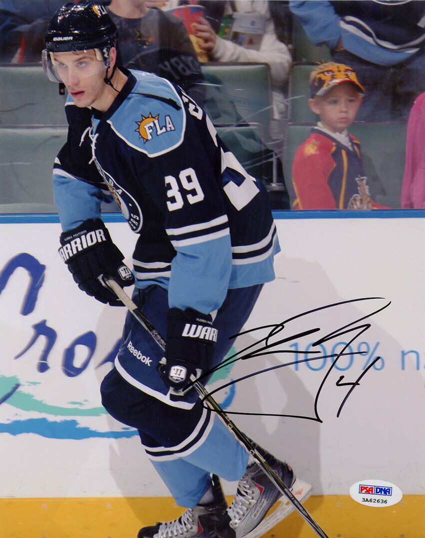 Keaton Ellerby SIGNED 8x10 Photo Poster painting Florida Panthers ITP PSA/DNA AUTOGRAPHED