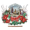 DIY Christmas Jesus Diamond Painting Wooden Desktop Ornament