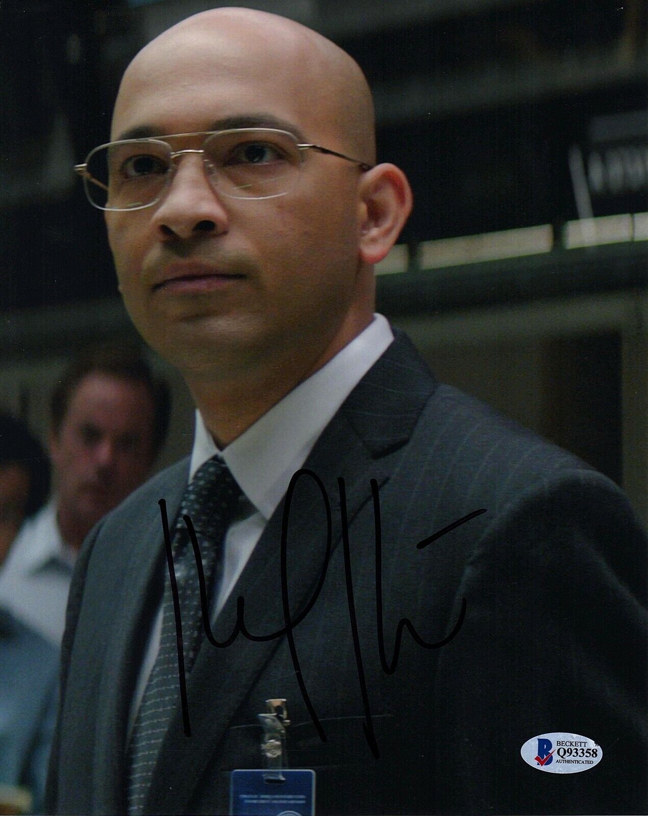 MAXIMILIANO HERNANDEZ Signed 8X10 Photo Poster painting CAPTAIN AMERICA