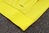 Joyfball 2024/2025 Flamenco Long Zipped Jacket Yellow Soccer Jersey 1:1 Thai Quality 