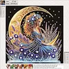 Diamond Painting-DIY Crystal Rhinestone Moon Goddess