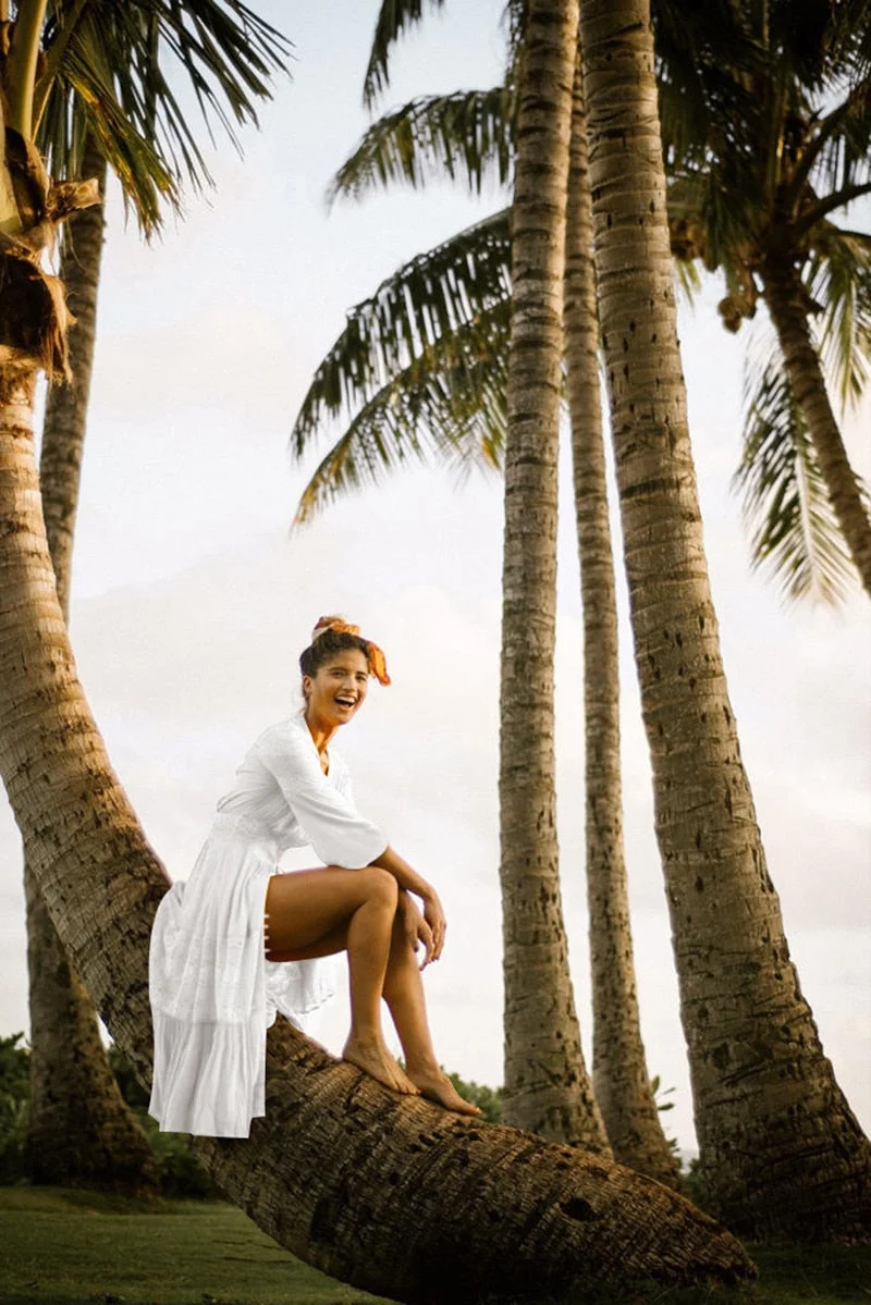 Fitshinling Lace Patchwork Long Dress Beachwear Deep V Neck Sexy Hot Bohemian Maxi Dresses Buttons Slit Ruffles Women Pareos