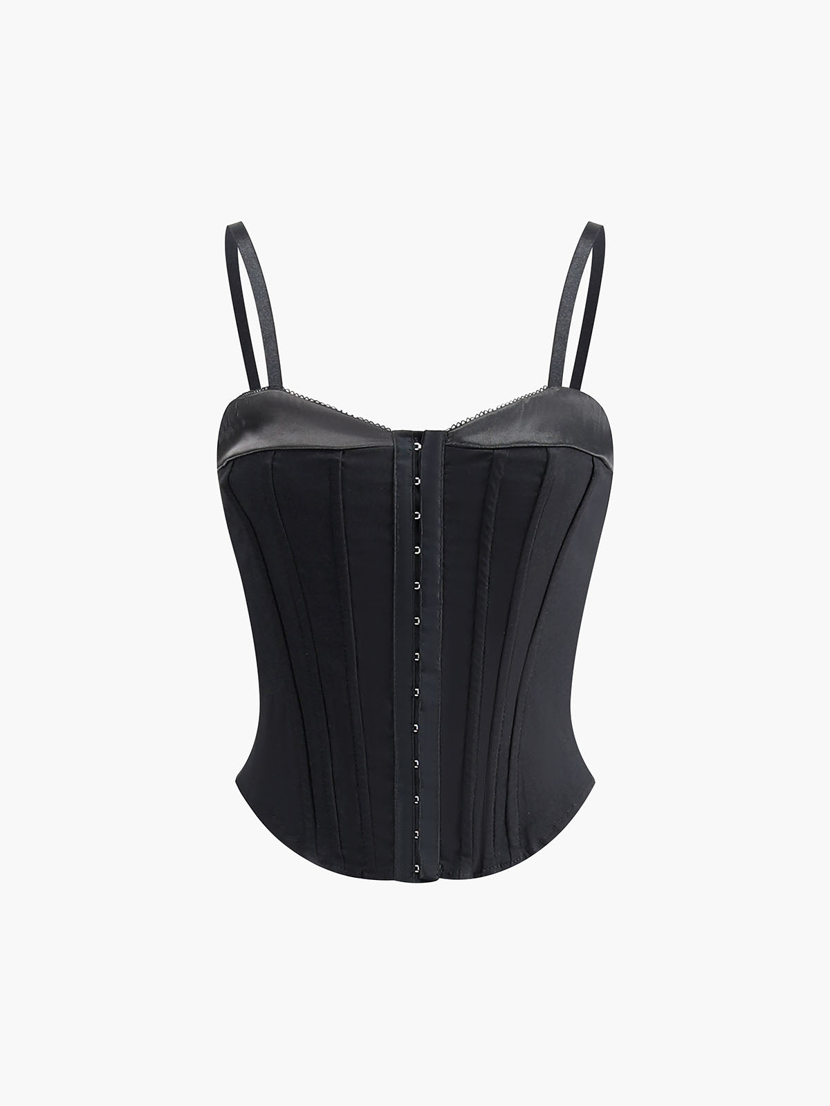 OLCooL Solid Corset Detail Cami Top olcool